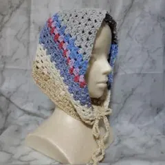 バブーシュカ コットン ハンドメイド