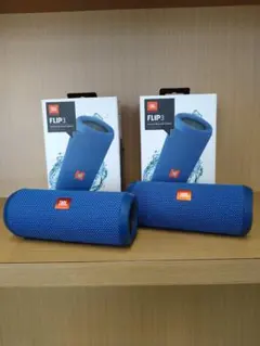 JBL FLIP3 ポータブルBluetoothスピーカー 本体２台