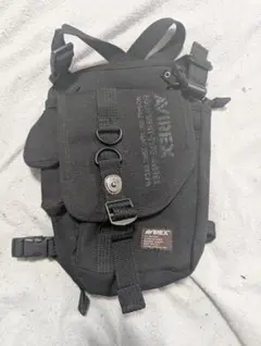 AVIREX レッグバッグ ブラック ミリタリー