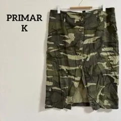 海外古着✨PRIMARK 迷彩柄 タイトスカート レディース スカート 膝丈のサムネイル