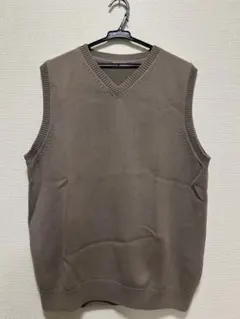 steven alan ブラウン Vネック ニットベストのサムネイル