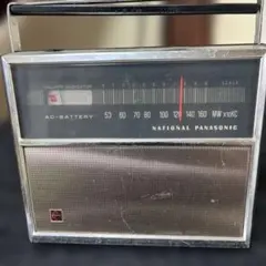 極美品】National Panasonic R-143 AMラジオ 動作良好 - メルカリ