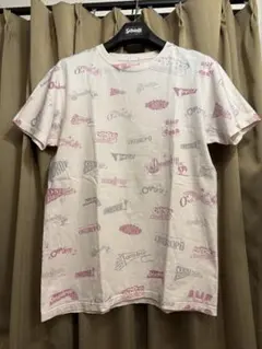 OneDrop ロゴ総柄Tシャツ レゲエ