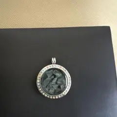 最終値下げアクアマリン細石ペンダントトップ、新品