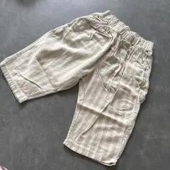 韓国子供服 ストライプパンツ 80-90