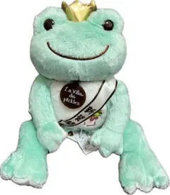 かえるのピクルス 20周年記念 王様 ぬいぐるみ 新品タグ付き かえるのピクルス 20周年 王様ピクルス 限定 ぬいぐるみ