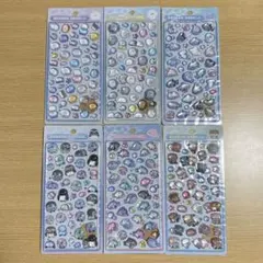 水族館限定 ボンボンドロップシール 6点セット