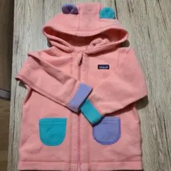 patagonia　フリースパーカー　12-18M