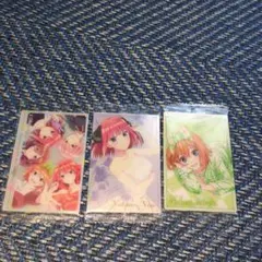 中野二乃 イラストカード セット