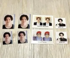 岩崎大昇 くま耳 メガネ 証明写真風カード 学ラン デタカ KEY TO LIT