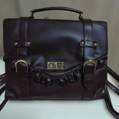 アクシーズファムサッチェルフリルバッグ