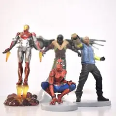 スパイダーマン フィギュア 5体セット マイルス グウェン 2099 セガ