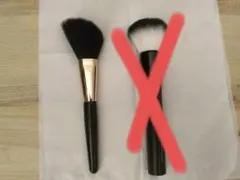 UR GLAM メイクブラシ 2本セット