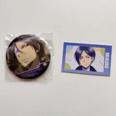 家庭教師ヒットマンREBORN！ 六道骸 缶バッジ イラストカード　2点セット