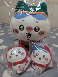 ちいかわエニマイくじのぬいぐるみ3点セット