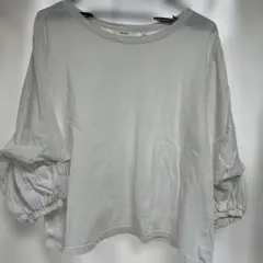 niko and ... ホワイトバルーンスリーブTシャツ
