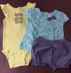 カーターズ 18m 80cm 新品未使用セットアップ&おまけロンパース