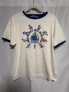 東京ディズニーリゾート 40周年 Tシャツ LL