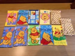 ＊新品未開封＊ ディズニー　プーさんミニタオル　11枚　まとめ売り