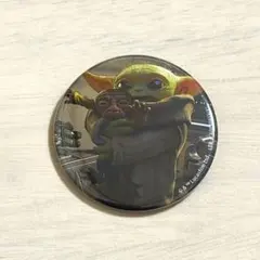 STAR WARS スターウォーズ カフェ マンダロリアン&グローグー 缶バッジ