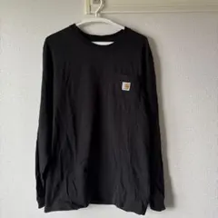 Carhartt ブラック 長袖Tシャツ メンズSサイズ
