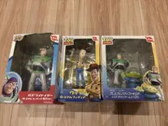 バズ・ライトイヤー &ウッディプレミアムフィギュア 3個セット