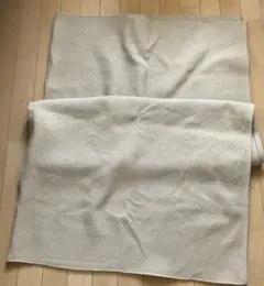 無印良品　 コットンラグ　200cm x 200cm　インド綿　ベージュ