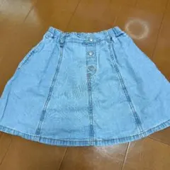 GUデニムスカート130cm
