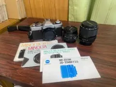 フィルムカメラ minolta XG-Sレンズ2個セット各種取説付属！ 2026年最新】ミノルタ xg-sの人気アイテム - メルカリ
