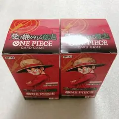 【ワンピースカード】 受け継がれる意志　 テープ付き 2BOX