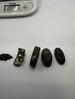時代物 鍔(つば)鉄製 猿尽くし 動物 透かし彫り仕上げ - メルカリ