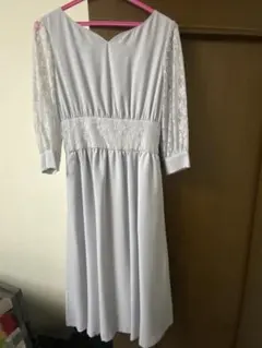 JILL STUART ライトグレー パーティードレス M