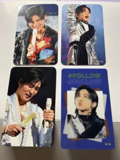 目黒蓮 トレーディングカード 4枚セット