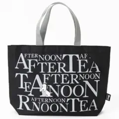Afternoon Tea スヌーピー スリットポケット付ロゴバッグ エコバッグ
