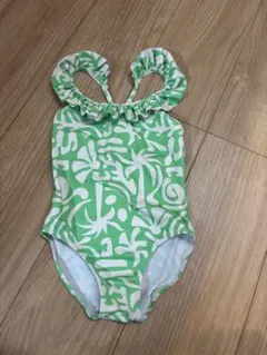 ZARA フリル付き水着 2-3y 98cm