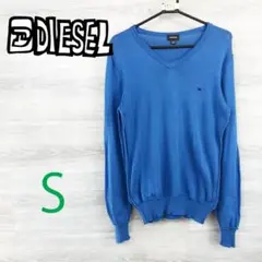 DIESEL●ディーゼル イタリア製＜薄手 Vネック ニット＞M1831c