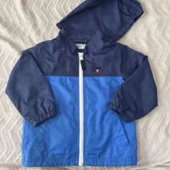 DOUBLE.B フード付きジャケット 90cm ネイビー/ブルー