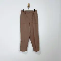 おにぎり　コムサイズム　ベイカーパンツ　茶色　カジュアルパンツのサムネイル