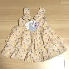 juo リボン柄ワンピース 90cm☆新品未使用☆のサムネイル