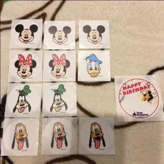 ディズニー キャラクター シール 非売品