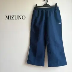 ミズノ パンツ ジャージ 七部丈 【L】 ネイビー スポーツ ランニングウェア