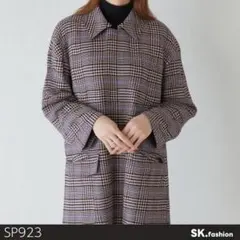 美品 niko and... ロングコート 長袖 オーバーサイズ 体型カバー
