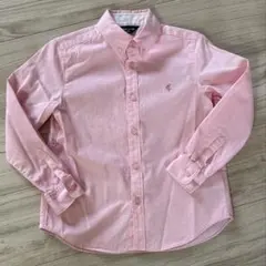COMME CA ISM 長袖シャツ 120A ライトピンク
