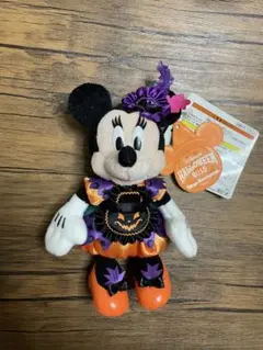 ミニーマウス ディズニー ハロウィン ぬいぐるみバッジ 2015