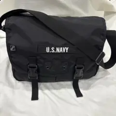 U.S.NAVY メッセンジャーバッグ ブラック