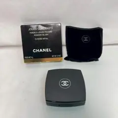 CHANEL チーク ジュコントゥラスト72ローズイニシャル 未使用