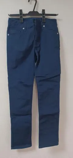 ネイビー 紺 カジュアルパンツ レディース