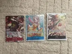 ワンピースカード　SR ナミ　SR レベッカ SR*クリーク　セット