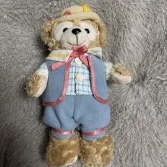 レア 初期 ダッフィー ぬいぐるみバッジ 2010年 イースター ぬいば