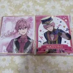 すとぷり　8周年グッズ　色紙　さとみ